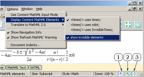 Formulator MathML Weaver